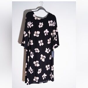 Tommy Hilfiger Plus Size Bell-Sleeve Dress
